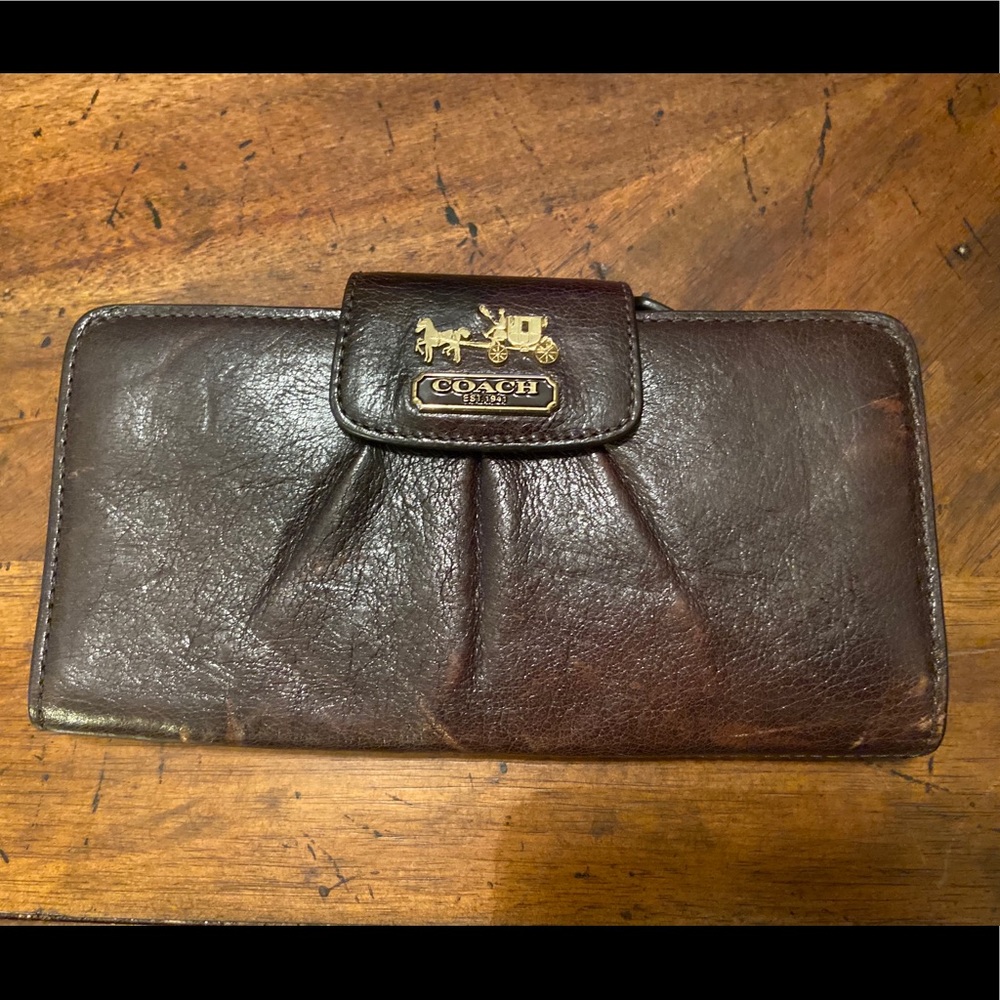 Coach Vintage soft leather wallet